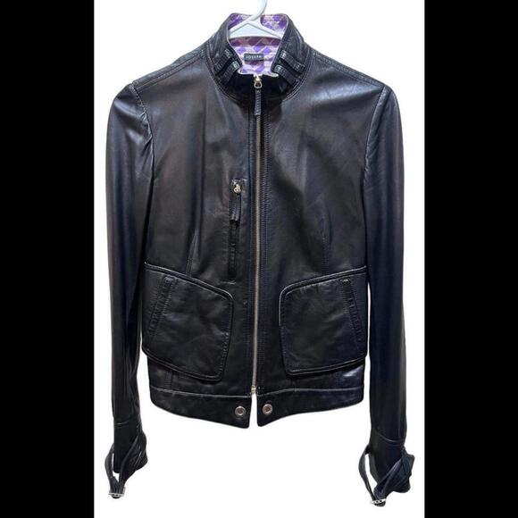 Joseph Leather Jacket, size M, goat skin biker‎ jacket Soft Lined - Picture 1 of 9